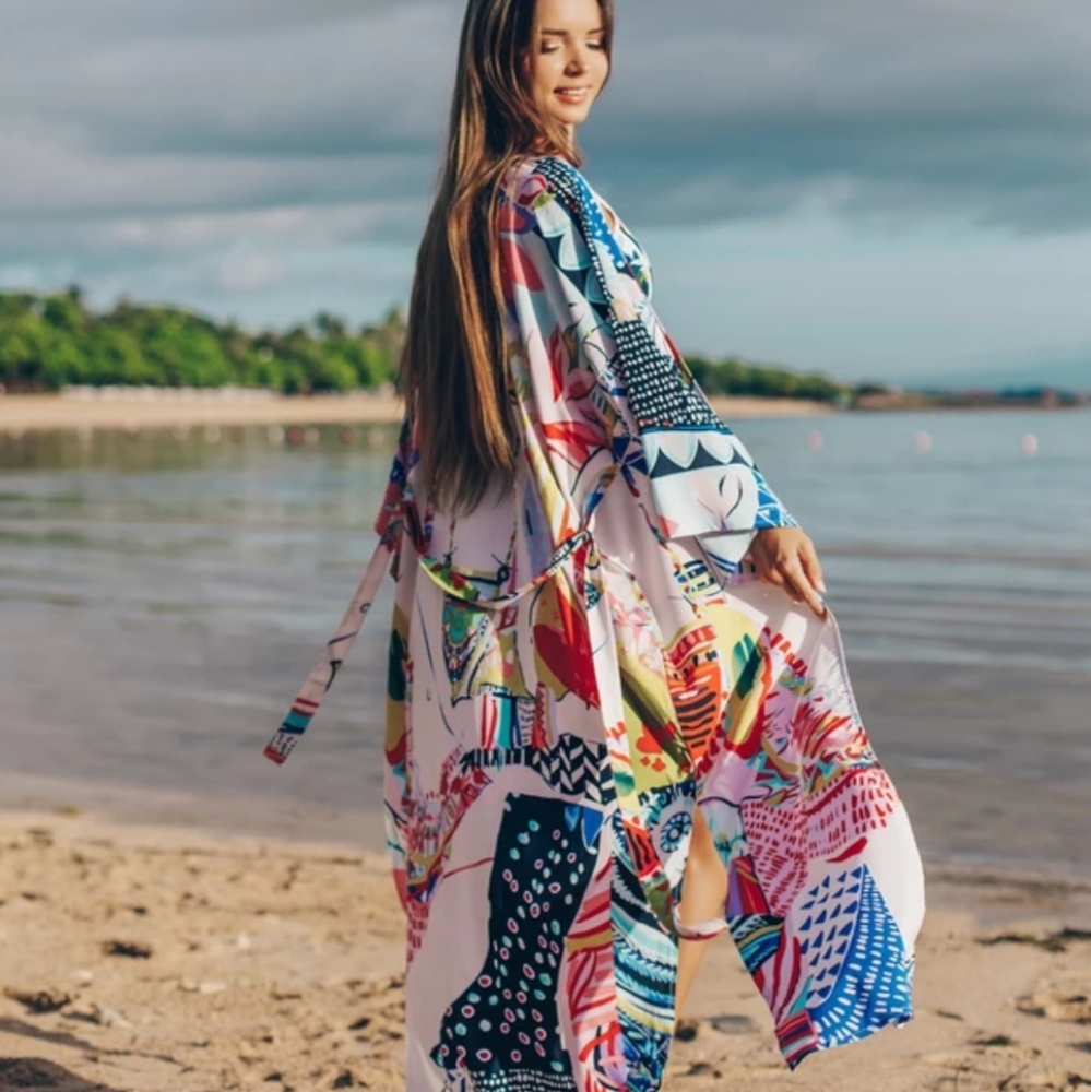 Dress kimono cover up